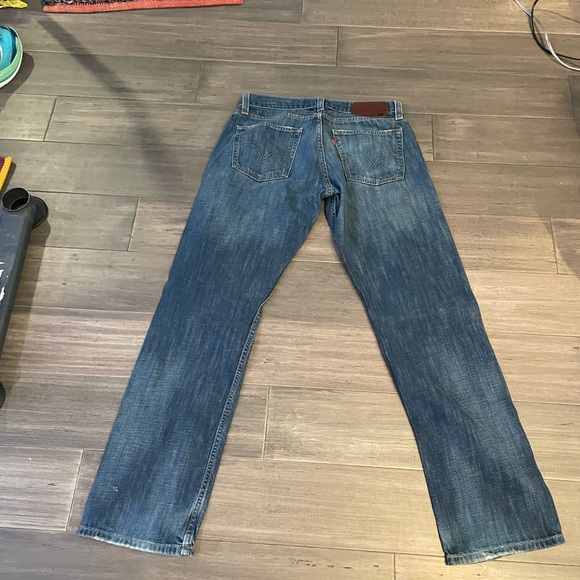 Mens Levis skinny straight non stretch - Picture 3 of 6